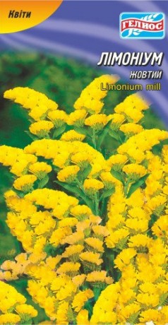 Насіння Лімоніум жовтий, 0,05 г, ТМ Гелиос