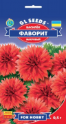 Семена Василёк Фаворит, 0.5 г, ТМ GL Seeds