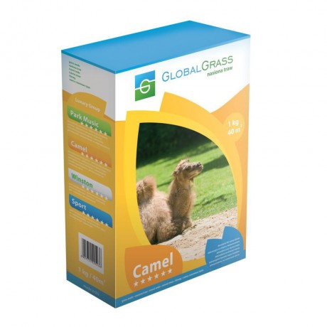 Семена Травы газонной "Засухоустойчивая" Camel, 1кг, GlobalGrass