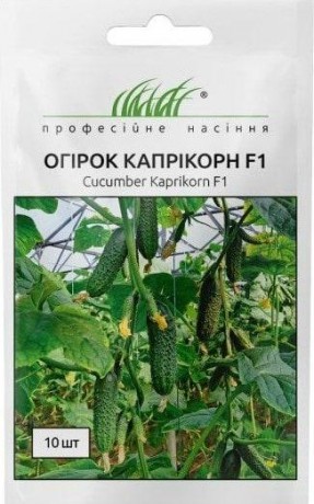 Семена Огурца Каприкорн F1, 10 шт, Yuksel Seed, Турция, ТМ Професійне насіння, НОВИНКА
