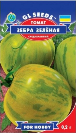 Семена Томата Зебра зелёная, 0.15 г, ТМ GL Seeds