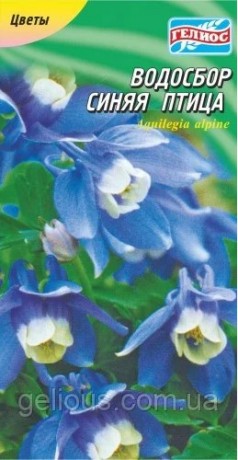 Семена Водосбор Синяя Птица, 25 шт., ТМ Гелиос