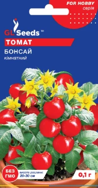 Насіння Помідорів Бонсай-чері, 0,1 г, ТМ GL Seeds