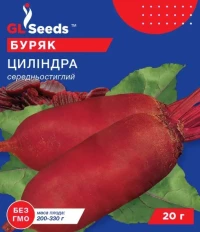 Насіння Буряка Циліндра, 20 г, ТМ GL Seeds