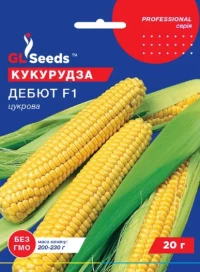 Насіння Кукурудзи Дебют F1, 20 г, ТМ GL Seeds