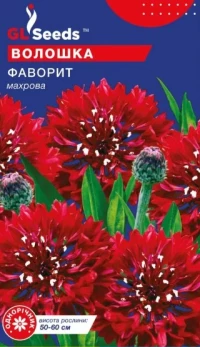 Насіння Волошка Фаворит, 0.5 г, ТМ GL Seeds