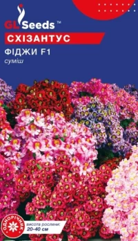 Насіння Схізантус Фіджі F1, 0.3 г, ТМ GL Seeds