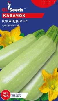 Насіння Кабачка цуккіні F1 Іскандер, 5 шт., ТМ GL Seeds