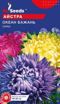 Насіння Астра Океан бажань, 0.5 г, ТМ GL Seeds