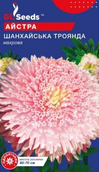 Семена Астра Шанхайская роза, 0.3 г, ТМ GL Seeds
