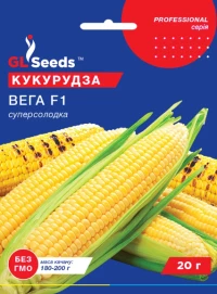 Насіння Кукурудзи Вега F1, 20 г, ТМ GL Seeds