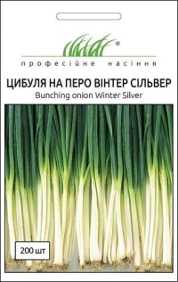 Семена Лука на перо Винтер Сильвер, 200шт, Nong Woo Bio, Южная Корея, ТМ Професійне насіння