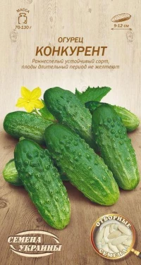 Насіння Огірка Конкурент, 1 г, ТМ Семена Украины