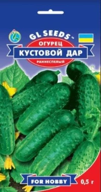 Насіння Огірка Кущовий дар, 1 г, ТМ GL Seeds