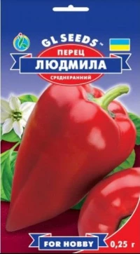 Насіння Перцю Людмила, 0.25 г, ТМ GL Seeds