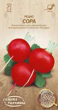 Насіння Редису Сора, 2 г, ТМ Семена Украины