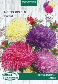 Насіння Айстра Крален суміш, 3 г, ТМ Семена Украины