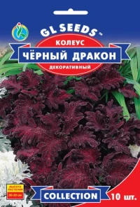 Насіння Колеус Чорний Дракон, 10 шт., ТМ GL Seeds