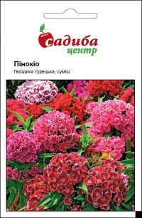 Насіння Гвоздика турецька Піноккіо суміш, 0,2 г, Hem Zaden, Голландія, ТМ Садиба Центр