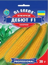 Насіння Кукурудзи Дебют F1, 20 г, ТМ GL Seeds