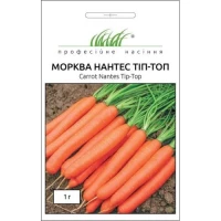 Семена Моркови Нантес Тип-Топ, 1 г, United Genetics, Италия, ТМ Професійне насіння