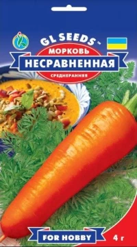 Семена Моркови Несравненная, 3 г, ТМ GL Seeds