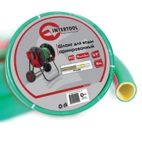 Шланг для воды 4-х слойный 3/4", 30 м, армированный, PVC INTERTOOL GE-4125