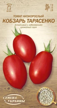 Насіння Помідорів Кобзар Тарасенко, 0,1 г, ТМ Семена Украины